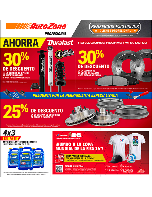 Folleto promocional Enero – Febrero